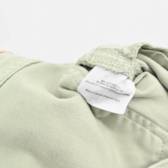 Tory Burch Jeans Womens Size 28 Alexa Cropped Skinny Leg Green Mid Rise Denim - Picture 9 of 13